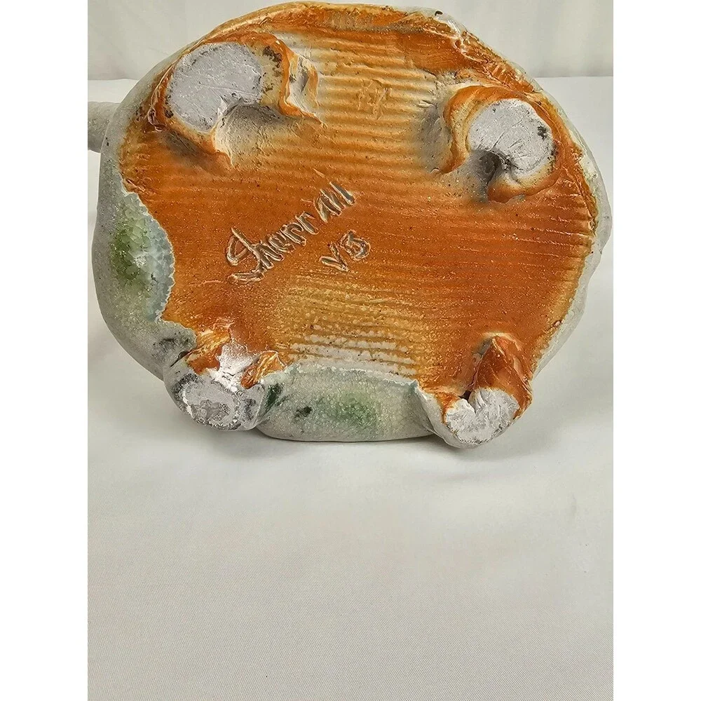 Michael Sherrill Studio Pottery Teapot Signed Contemporary Ceramic Art